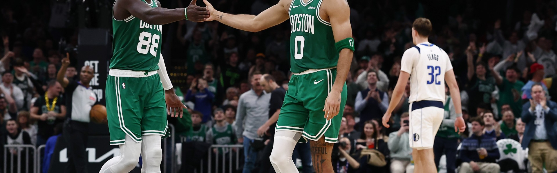 普理查德之后，绿军又一新人爆发崛起，塔图姆大赞，令人羡慕|奎塔|凯尔特人|波士顿凯尔特人队|杰森-塔图姆|凯尔·库兹马_新浪体育_新浪新闻