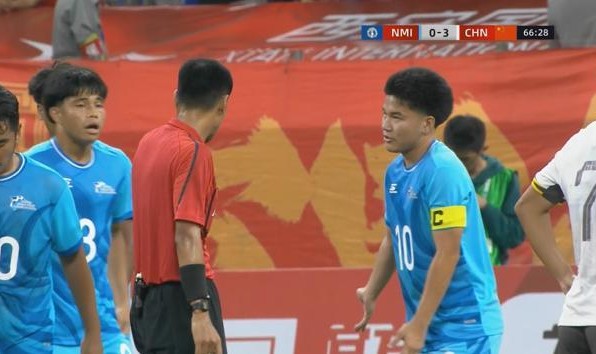 多才多艺...北马里亚纳群岛U23首发20号中卫还是羽毛球球员